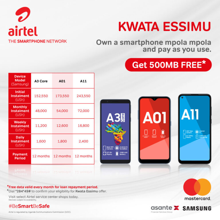 Airtel Uganda Phones On Loan
