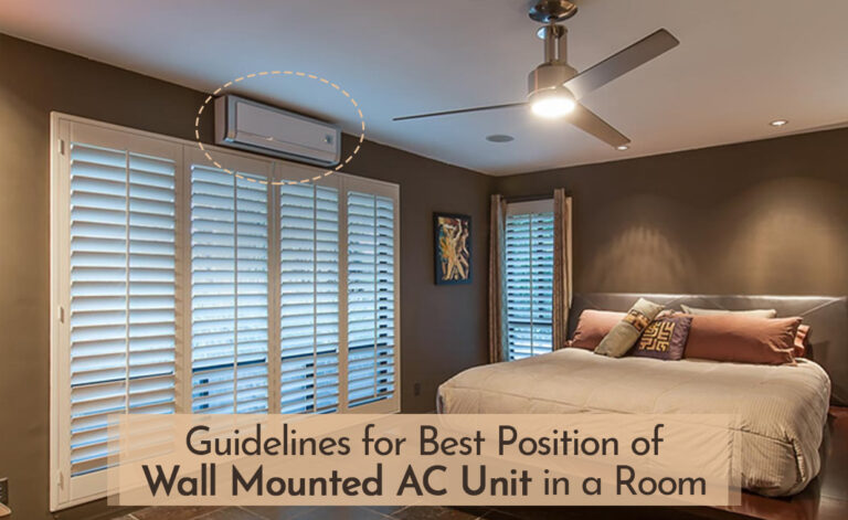 Best Position For Window Air Conditioner In Bedroom