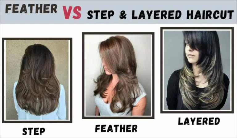 What Is The Difference Between Feathers And Step Haircuts?