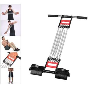 3 In 1 Home Fitness Equipment Spring Chest Expander/Hand Gripper Pull-Up Bars Arm Muscle Exerciser