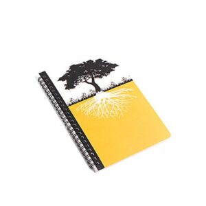 Diary Notebook A5 Paper Vintage Stationery Diary Book Student Su Lies-yellow