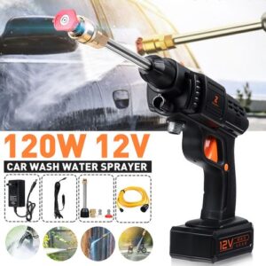 12V Car High Water Sprayer Washer Washing Nozzle For Garden Water Jet