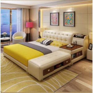 Kamal 6X6/7ft Modern Bed(Lagos,IB,Ogun)(Color Options)