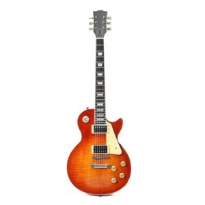 Quality LP Standard Electric Guitar Solid Mahogany Body Flamed Maple TOP, Bag, Cable And Belt Included