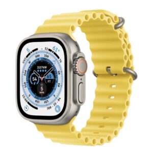 Watch Ultra GPS + Cellular 49mm – Yellow Ocean Band Large