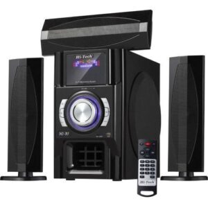 3.1ch Powerful Bluetooth Powerful Home Theater Black