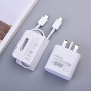 Adaptive Fast Charger Type C For Samsung A12,A22,A31,A51,A32,A52,A72,A71,S21ULTRA,S20 ULTRA,NOTE20 ULTRA,-white