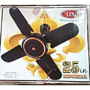 25″ Short Blade Imperial Ox Ceiling Fan
