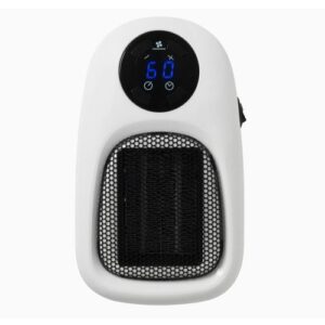 Compact 500W Handy Plug-in Heater With LED Display