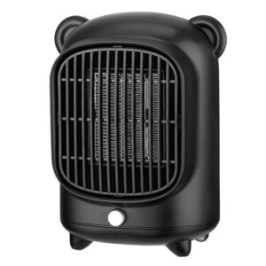 500W Desktop Portable Electric Heater Fan Heater Mini Heater PTC Ceramic Constant Heating Home Bedroom Office
