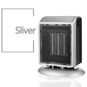 Electric Heater 110-220V Room Heating Warmer 900W-Sliver