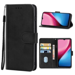 For Infinix Hot 10i Leather Phone Case(Black)