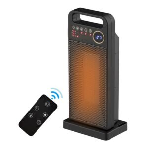Electric Space Heater With Remote Control Safe Overheat