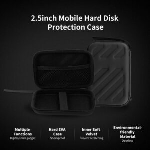 2.5in External Hard Drive Disk Case Shockproof EVA Case