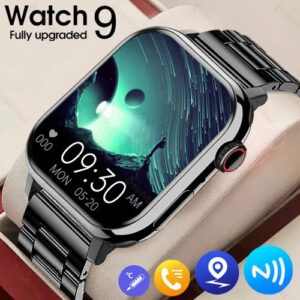 New Smart Body Temperature Bluetooth Call Waterproof Blood Oxygen Wireless Charging Watch For Apple