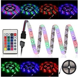 Led Strip Tape Indoor And Outdoor Light With Remote Control