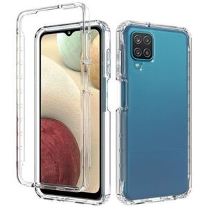 Galaxy A22 4G 360 Degree Transparent Front And Back Case