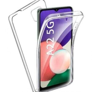Galaxy A22 5G Transparent Front And Back 360 Degree Case