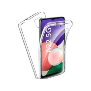 Galaxy A22 5G Transparent Front&Back 360 Degree Case