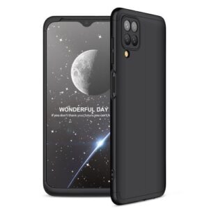 Galaxy A22 4G Soft Silicone Back Case – Black