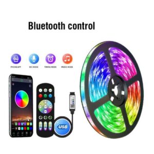 RGB Flexible Led Strip Lights 5M Bluetooth Control