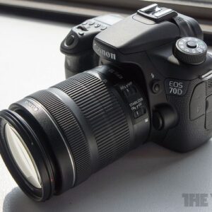 EOS 70D Camera With 18 – 135MM Lens