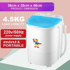 4.5kg Mini Washing Machine Single Tub