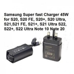 Galaxy 45W Super Fast Charging Adaptive Type-C For Samsung Galaxy A14 A24 A34 A54 S22 S22 Ultra S23 S23 Ultra & Redmi Phones