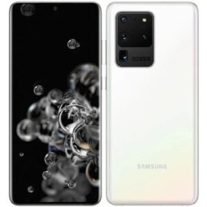 Galaxy S20 Ultra 5G – 6.9” (256GB / 12GB) Single Sim -White
