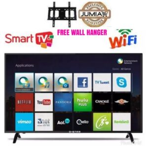 32″INCHES SMART ANDROID TV + Free Wall Hanger