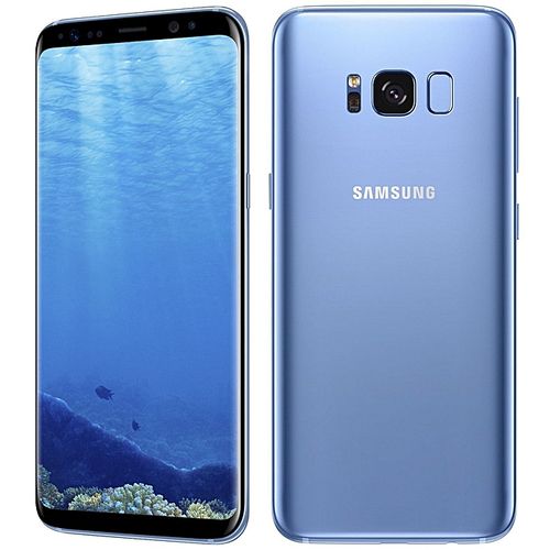 Galaxy S8+ S8 Plus LTE Android Cell Phone 6.2″ 12MP (4GB, 64GB ROM)- Blue