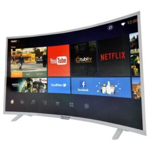 32″ INCH SMART CURVED TV With Netflix (1year Warranty)