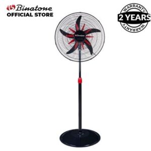 20 Inches Typhoon Series Stand Fan (TS-2020) – Black