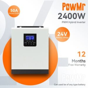 2400W Pure Sine Wave Solar Hybrid Inverter 230VAC 50A